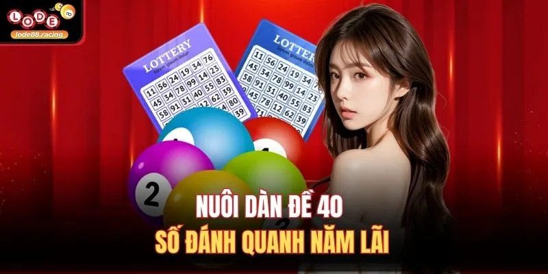 Dàn Đề 40 Số Đánh Quanh Năm Đơn Giản Tại Website Lode88 2 Nuôi dàn đề 40 số đánh quanh năm lãi